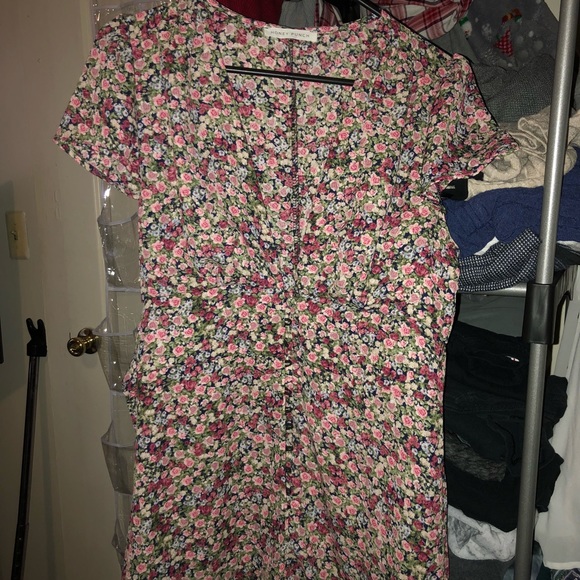 Honey Punch Flower Romper - Picture 1 of 4